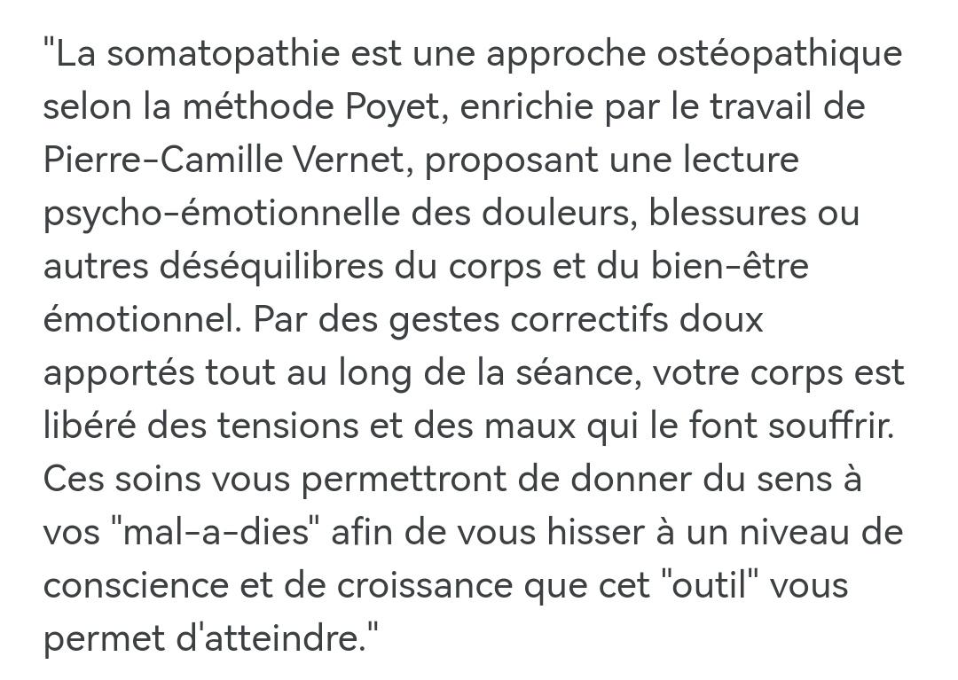 La somatopathie